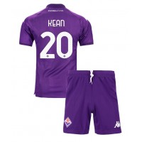 Fiorentina Moise Kean #20 Heimtrikotsatz Kinder 2024-25 Kurzarm (+ Kurze Hosen)